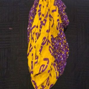 LSU scarf